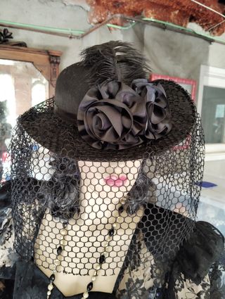 Vestido tipo antiguo 