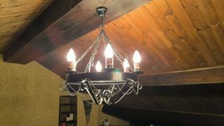 Lamparas de forja 2 ud