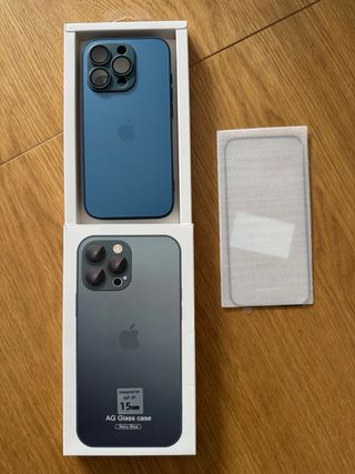 Cover iPhone 15 Pro Silicone blu Navy