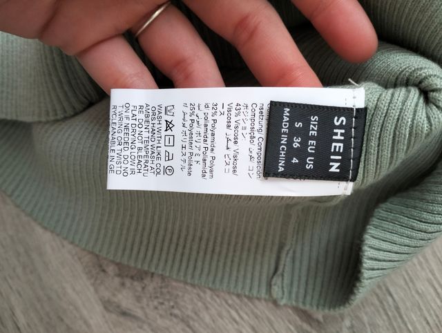 Jersey tejido canalé