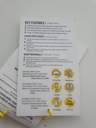 Tienda campaña Sierra meteor nueva