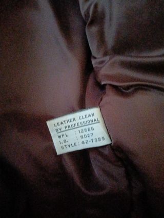 Cazadora hombre cuero legitimo XXL