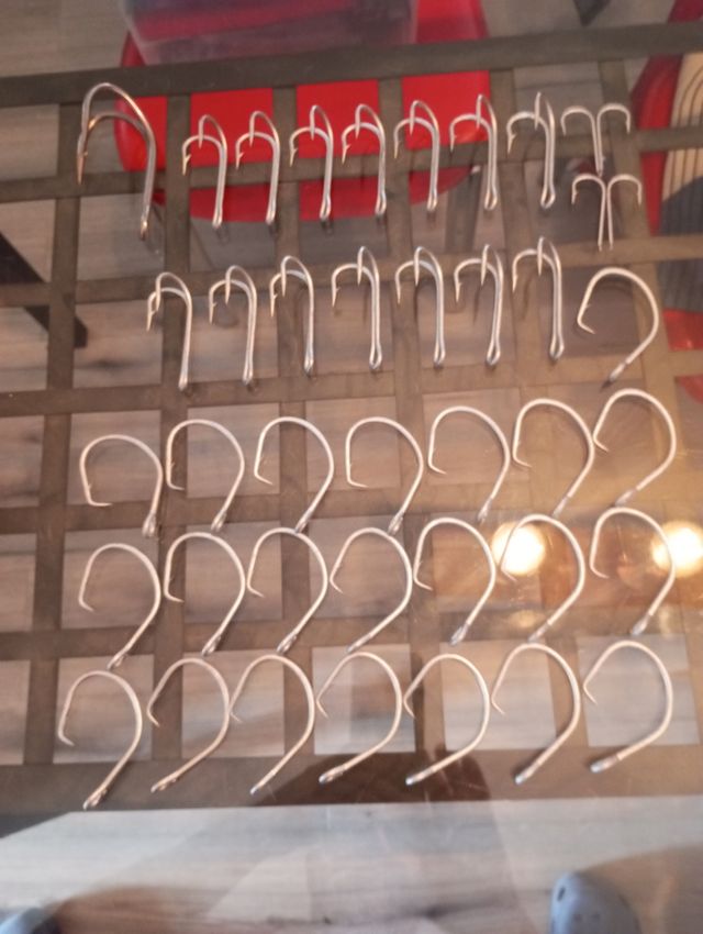 Lote de anzuelos de pesca