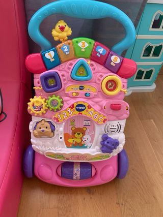 Correpasillos VTECH ROSA como nuevo