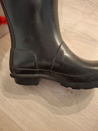 Botas de agua Hunter Negras Talla 33