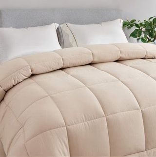 Edredón Cama Acolchado para camas 135/160 beige