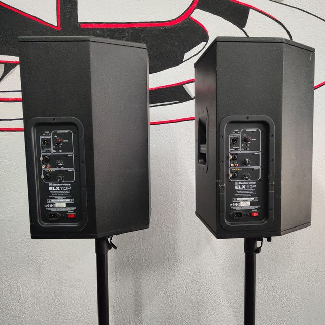 ELECTRO VOICE ELX112P PAREJA ALTAVOCES