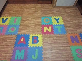 Alfombra puzzle goma eva