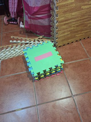 Alfombra puzzle goma eva
