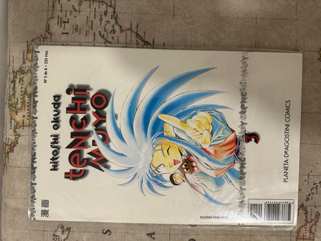 Tenchi Muyo mangas 1-3-8