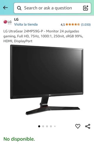 Monitor 24 pulgadas gaming,LG ultragear