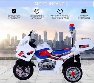 Moto electrica niño