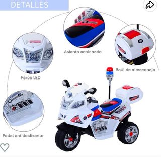 Moto electrica niño