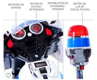 Moto electrica niño