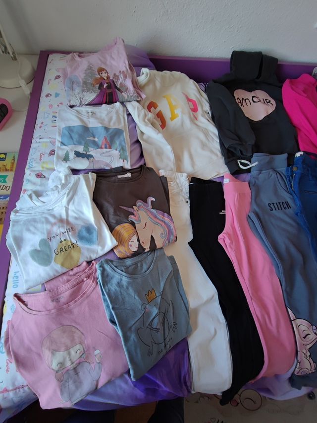 Lote ropa niña 7-8 años