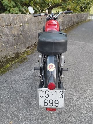 Montesa 125 Brio 91 restaurada documentada cambio.