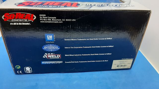 Coche escala 1/24 Hummer H2 SUT  So Real Concepts