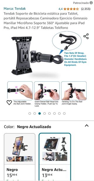 Soporte tablet, smartphone.