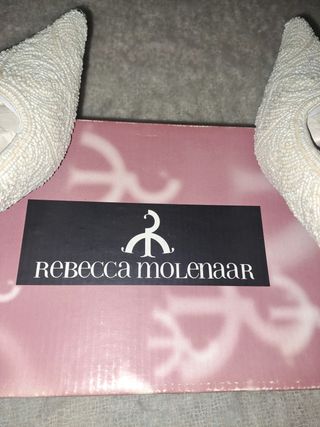 ZAPATOS REBECCA MOLENAAR, ITALIANOS. COMO NUEVOS.