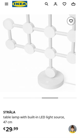 Ikea Lámpara LED Navidad