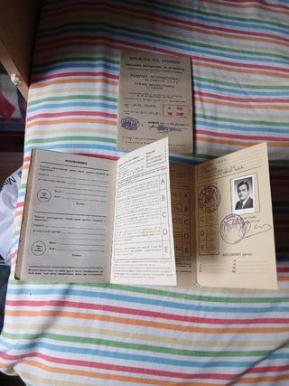 América PERMISOS DE CONDUCIR años '70