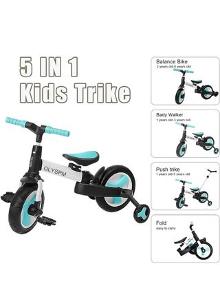 Bicicleta, triciclo.