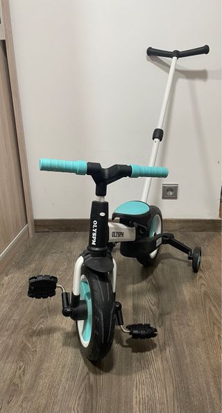 Bicicleta, triciclo.