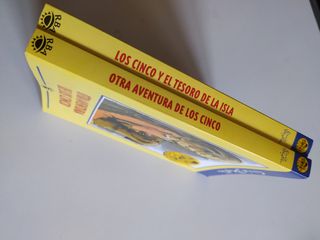 Los cinco; clásicos libros de aventuras