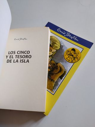 Los cinco; clásicos libros de aventuras