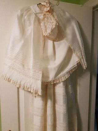 Traje de Cristianar. Bautismo.  bautizar