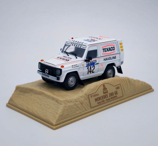 MERCEDES 280 GE DAKAR 5° EDICIÓN 1/43 NOREV TEXACO