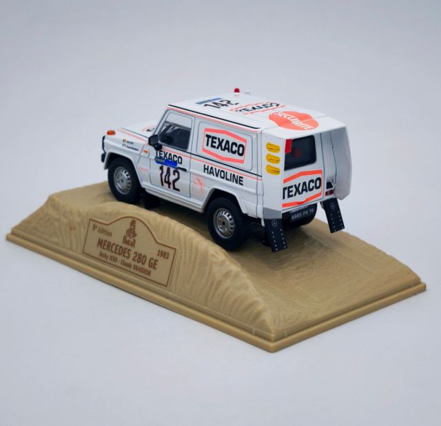 MERCEDES 280 GE DAKAR 5° EDICIÓN 1/43 NOREV TEXACO