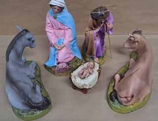 Figuras de Belén de estuco gran tamaño