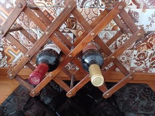 Botellero de madera