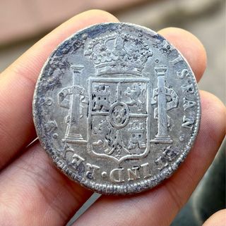Moneda PLATA 8 Reales 1778 Potosi CARLOS III