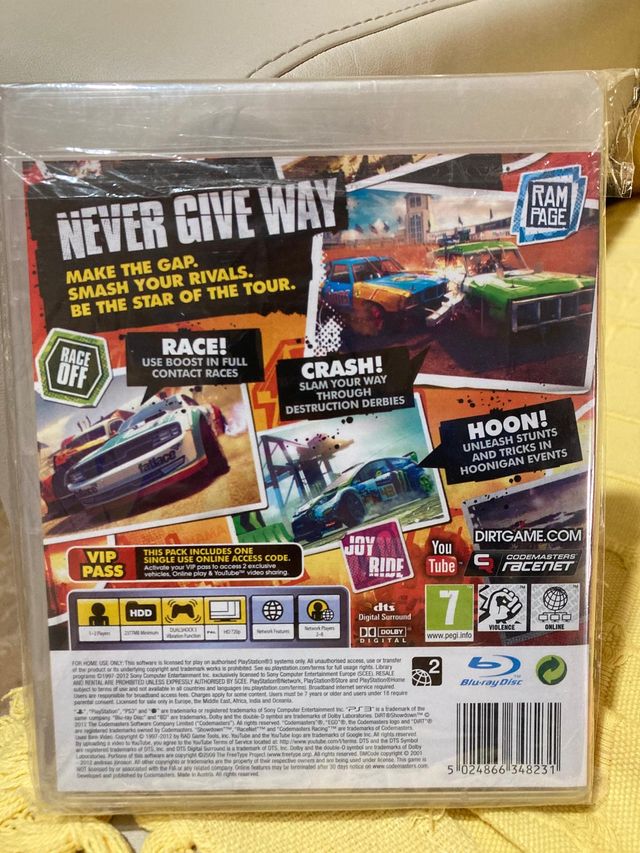 DIRT Showdawn Playstation 3