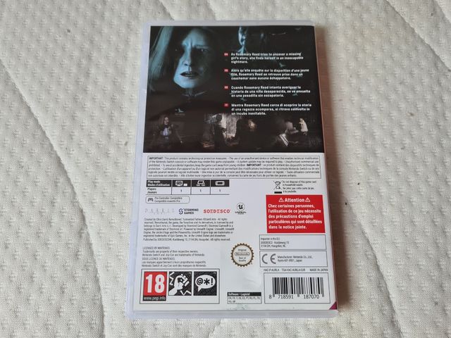 🇪🇸 Remothered Tormented Switch