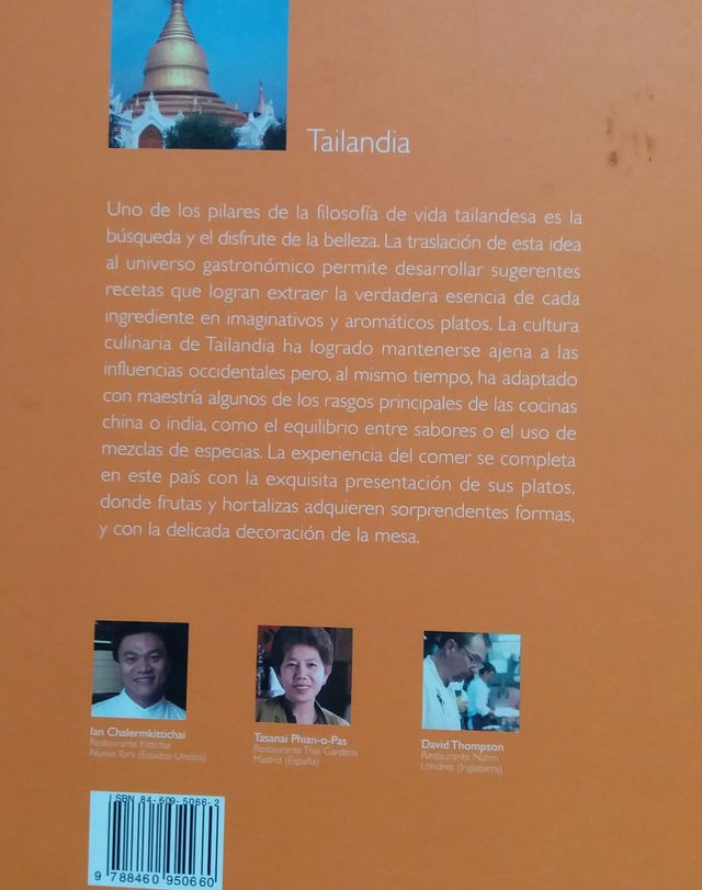 Libro de  Cocina Tailandesa