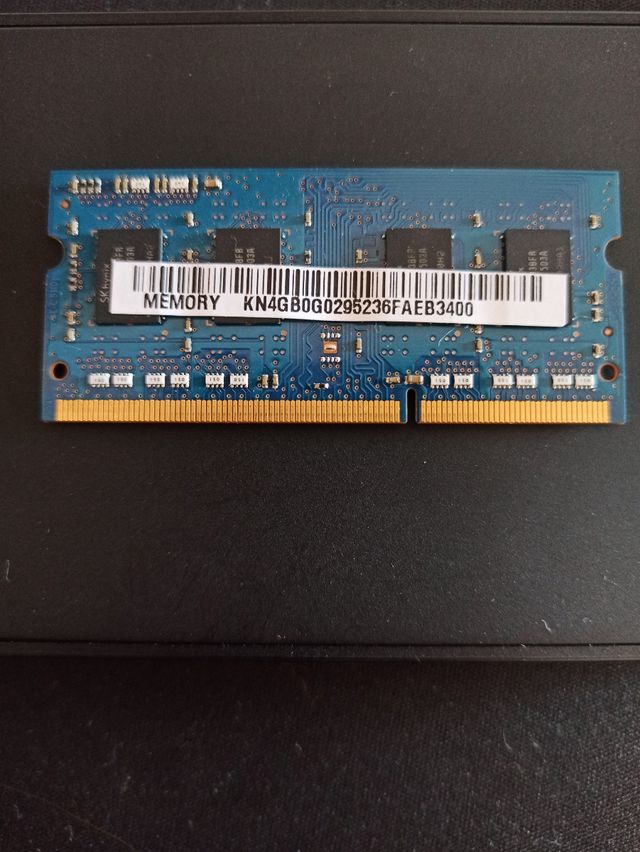 Memoria RAM para portátil