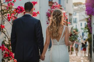 Precioso vestido novia Lillian West 66136