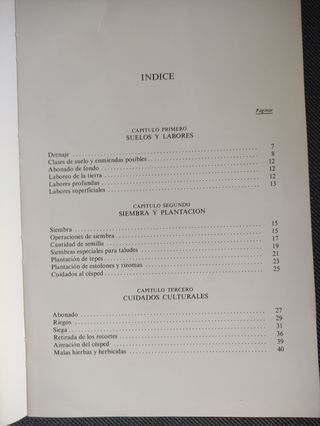 Apuntes sobre céspedes