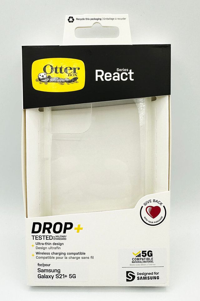 Custodia per Samsung Galaxy S21+ 5G, trasparente