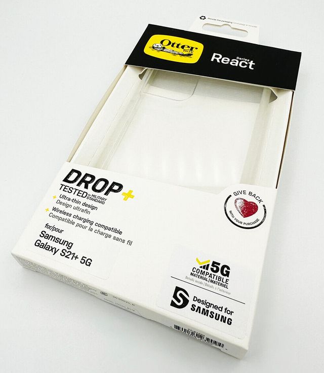 Custodia per Samsung Galaxy S21+ 5G, trasparente