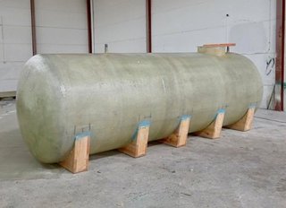 Tanque de poliéster horizontal  40.000litros