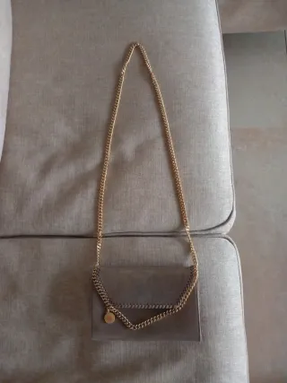 Borsa a tracolla marrone Stella McCartney