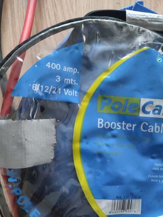 Cable arrancador batería