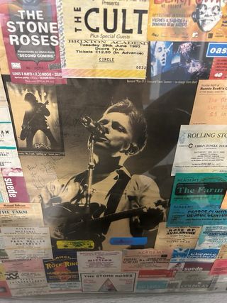 Cuadro entradas conciertos años 90