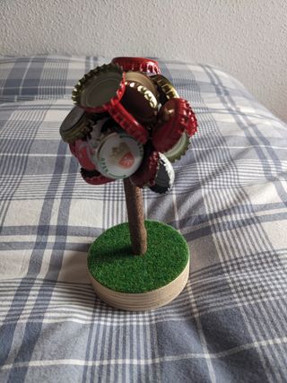 Arbol chapas cerveza