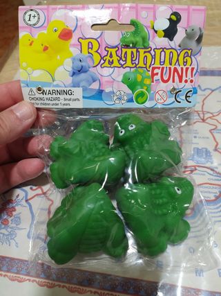 Juguetes agua bebés
