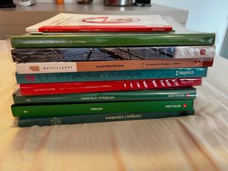 Libros bachillerato/Llibres batxillerat